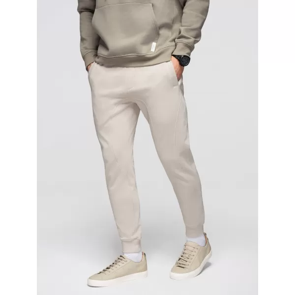  Pánské tepláky OMBRE OM-PABS-0305 LIGHT BEIGE 