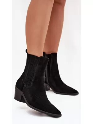 Dámské kotníkové boty BOTO 7546 BLACK