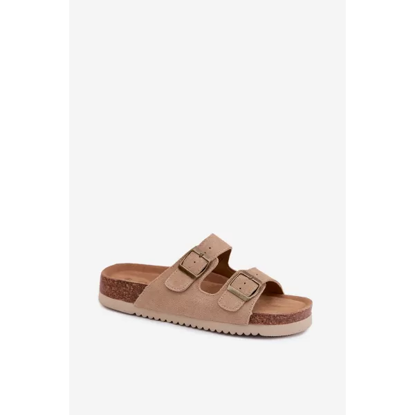  Dámské pantofle BOTO 2832 KHAKI 