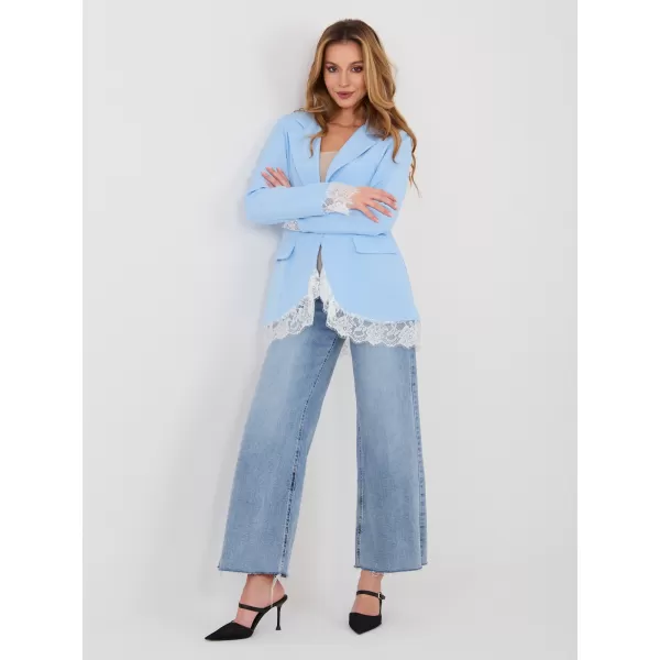  Dámská bunda FACTORY PRICE IT-MA-60155.12 LIGHT BLUE 