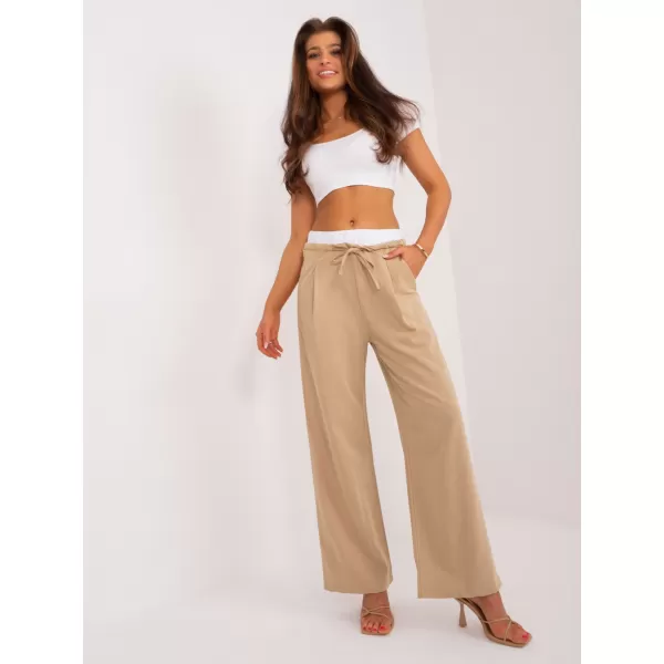  Dámské kalhoty ITALY MODA DHJ-SP-A7327TRT2.32 CAMEL 