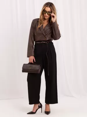 Dámské kalhoty ITALY MODA IR-SP-YV054B.24 BLACK