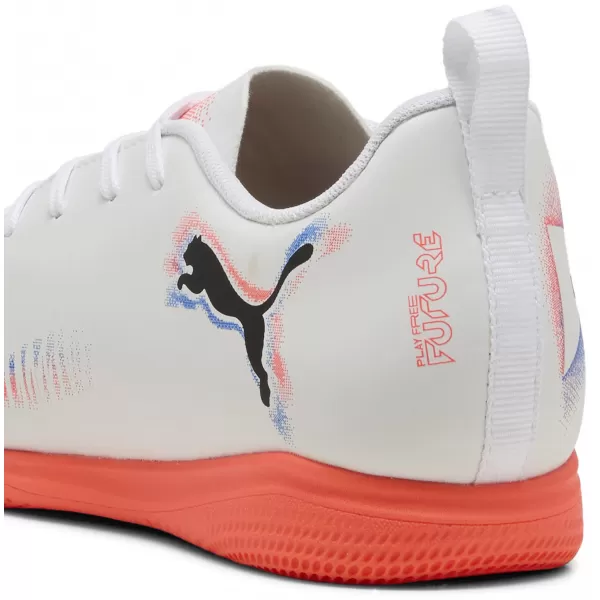  Dětské sálovky PUMA FUTURE 8 PLAY IT JR 108627-01 WHITE/BLACK/GLOWING RED 