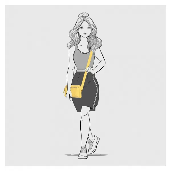  Taška ENRICO BENETTI ZOË 66919 YELLOW 
