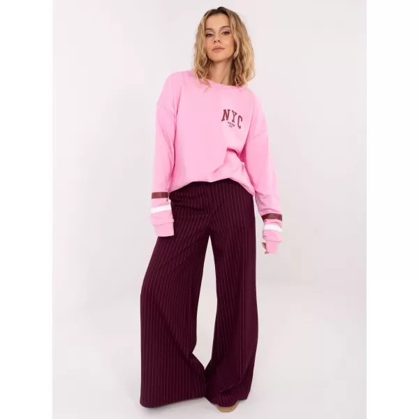  Dámská mikina FACTORY PRICE MJ-BL-H2496.27 BRIGHT PINK 