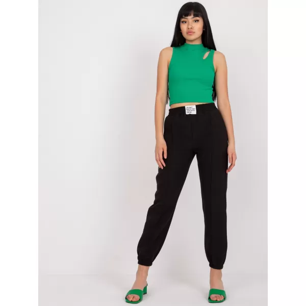  Dámské kalhoty ITALY MODA DHJ-SP-15832.64 NOIRE 