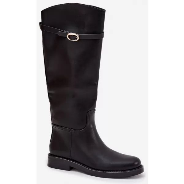  Dámské kozačky BOTO CLS-537 BLACK 