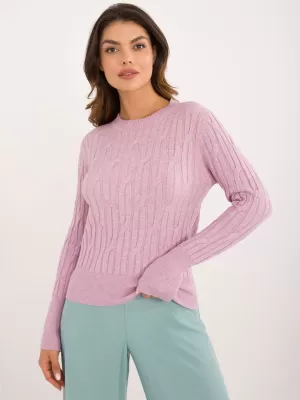 Dámský svetr WOOL FASHION ITALIA AT-SW-2338-2.61 LILA