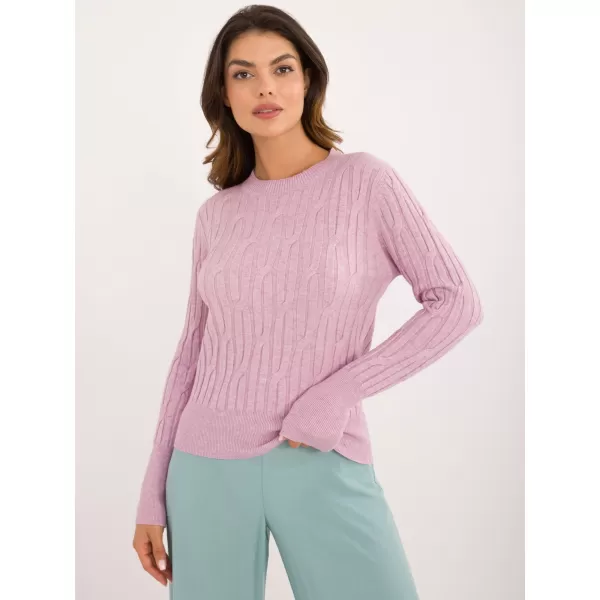  Dámský svetr WOOL FASHION ITALIA AT-SW-2338-2.61 LILA 