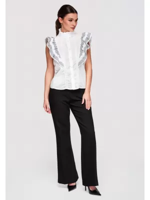 Dámská košile LARICA OW-SH-E0002 WHITE