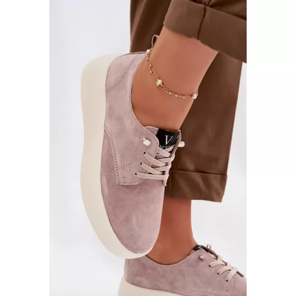  Dámské tenisky VINCEZA 79605 BEIGE 