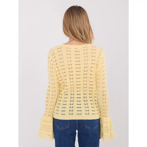  Dámský svetr FACTORY PRICE PM-SW-SF118.86 BRIGHT YELLOW 