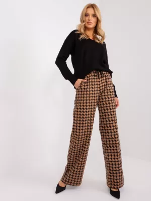 Dámské kalhoty LAKERTA LK-SP-509429.87 CAMEL