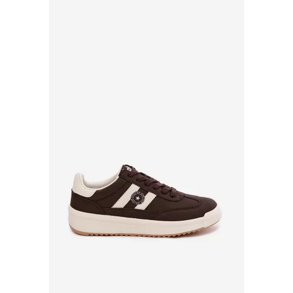  Dámské tenisky BIG STAR SHOES UU274024 BROWN/BEIGE 