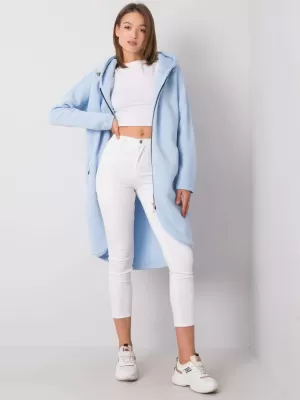 Dámská mikina RUE PARIS RV-BL-4858-1.99P LIGHT BLUE