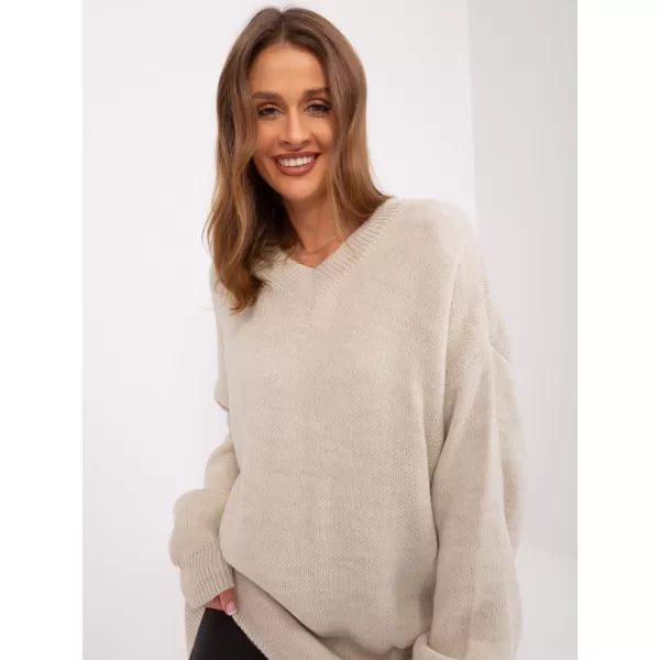  Dámský svetr RUE PARIS LC-SW-0341.12P BEIGE 