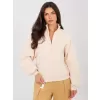 Dámská mikina FACTORY PRICE NS-BL-NS2579.18 LIGHT BEIGE