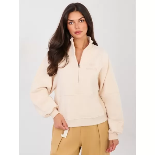  Dámská mikina FACTORY PRICE NS-BL-NS2579.18 LIGHT BEIGE 