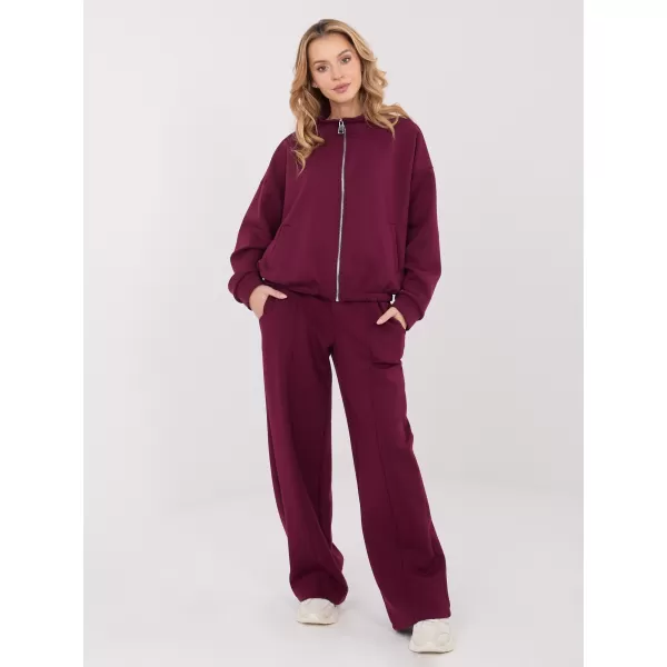  Dámská mikina FACTORY PRICE SM-BL-A1562.33 BURGUNDY 