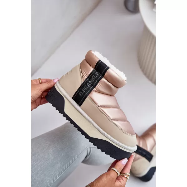  Dámské sněhule D.FRANKLIN DFSH371010 BEIGE 