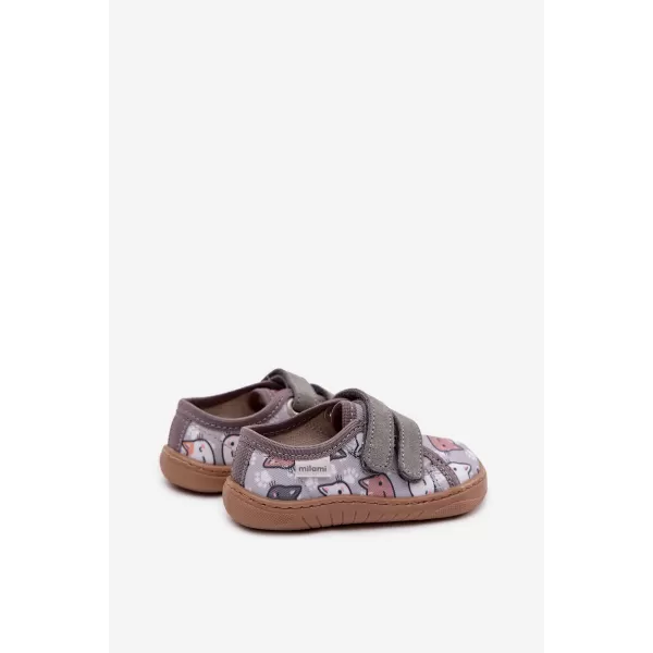  Dětské bačkory MILAMI BF3/BR-34 GREY 