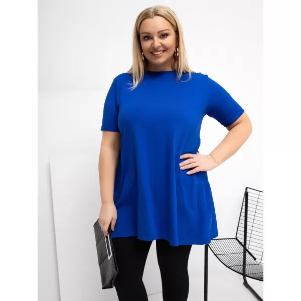  Dámská halenka RELEVANCE RV-BZ-7923-1.34P COBALT 