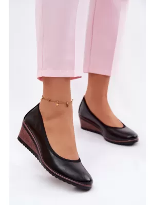 Dámské polobotky VINCEZA 58628 BLACK