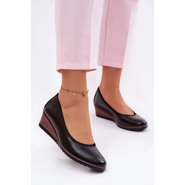  Dámské polobotky VINCEZA 58628 BLACK 