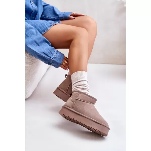 Dámské boty BOTO W5828 KHAKI 