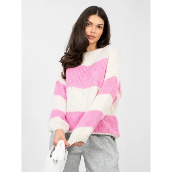  Dámský svetr ITALY MODA MI-SW-0203.71 PINK 