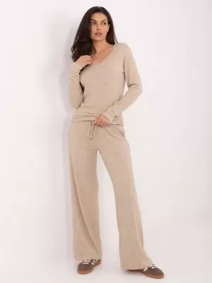 Dámské kalhoty FACTORY PRICE SM-SP-A1572.16 BEIGE