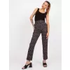 Dámské kalhoty ITALY MODA DHJ-SP-12787.07P NOIRE