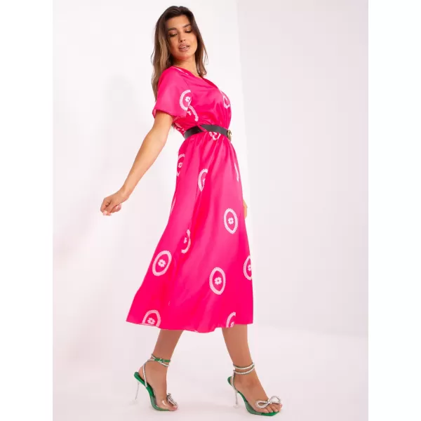  Dámské šaty ITALY MODA DHJ-SK-17260.90 DARK PINK 