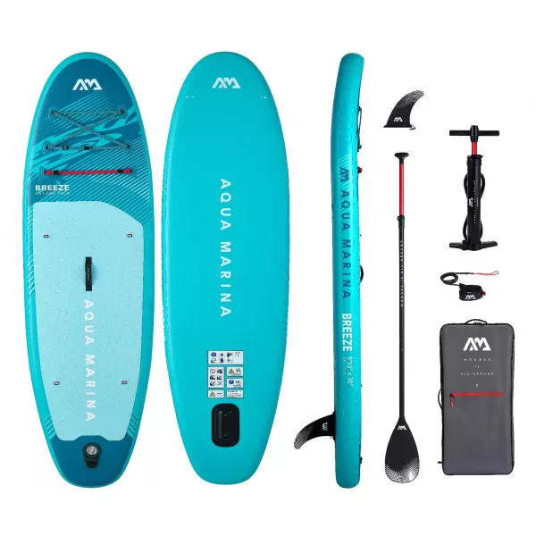  Paddleboard AQUA MARINA Breeze 910 SILVER TREE 