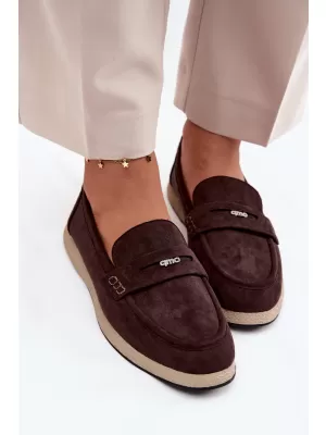 Dámské mokasíny VINCEZA 62273 BROWN