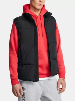 Pánská vesta UNDER ARMOUR LIMITLESS DOWN VEST 1384642-001 ČERNÁ