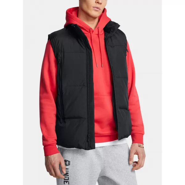  Pánská vesta UNDER ARMOUR LIMITLESS DOWN VEST 1384642-001 ČERNÁ 