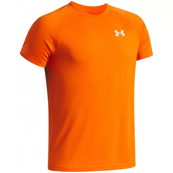  Chlapecké triko UNDER ARMOUR UA TECH 2.0 SS 1363284-808 ORANŽOVÁ 