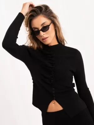Dámský svetr ITALY MODA IR-SW-57817.17 BLACK