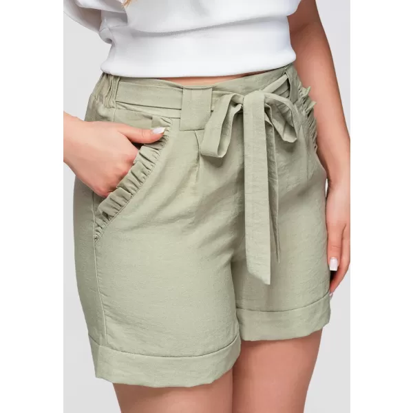  Dámské kraťasy OMBRE OW-ST-E0006 KHAKI 