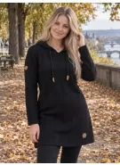 Dámská mikina ALTISPORT INA ČERNÁ