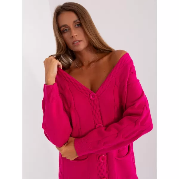  Dámský svetr WOOL FASHION ITALIA AT-SW-2241.36P FUCHSIA 