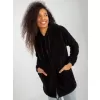 Dámská mikina RUE PARIS RV-BL-8435.96P NOIRE