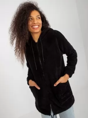 Dámská mikina RUE PARIS RV-BL-8435.96P NOIRE