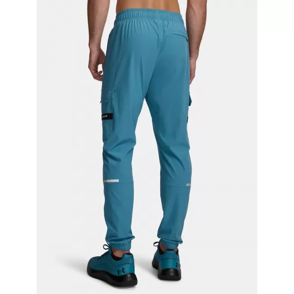  Pánské kalhoty UNDER ARMOUR UA TECH UTILITY WOVEN PANT 6004966-466 MODRÁ 