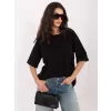 Dámské tričko RUE PARIS RV-BZ-A1230.12 BLACK