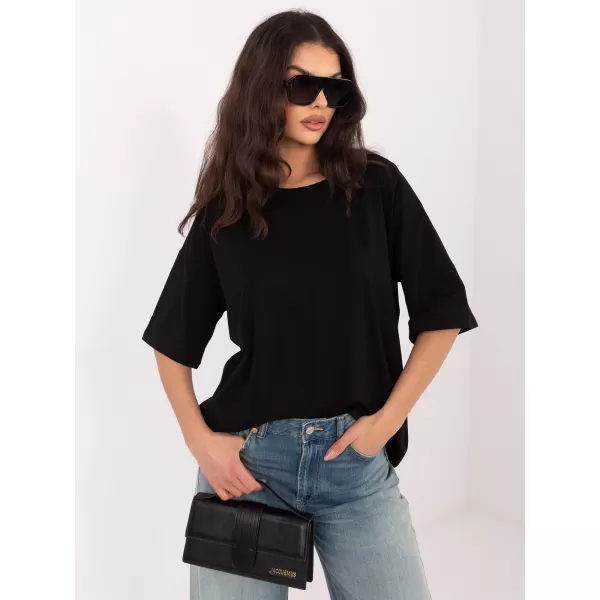  Dámské tričko RUE PARIS RV-BZ-A1230.12 BLACK 