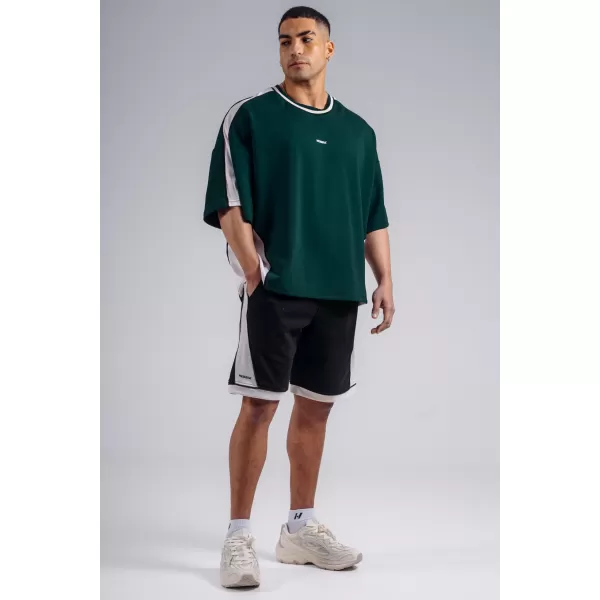  Oversized tričko NEBBIA PRIMAL 869 DARK GREEN 