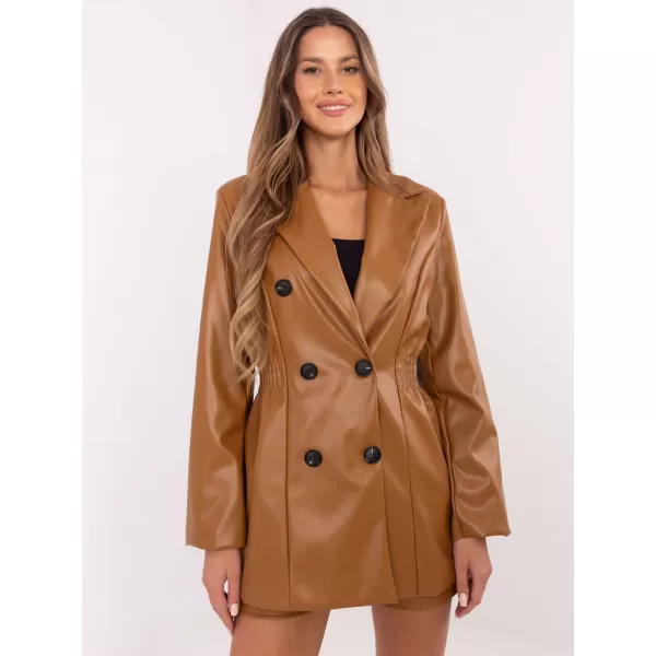  Dámská bunda ITALY MODA DHJ-MA-A8683.37 CAMEL 