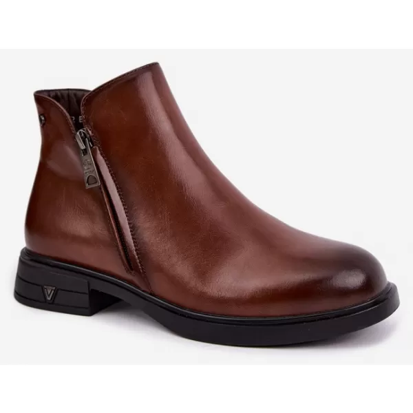  Dámské kotníkové boty VINCEZA 133112 BROWN 
